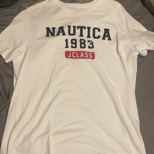Large White Nautica T shirt
